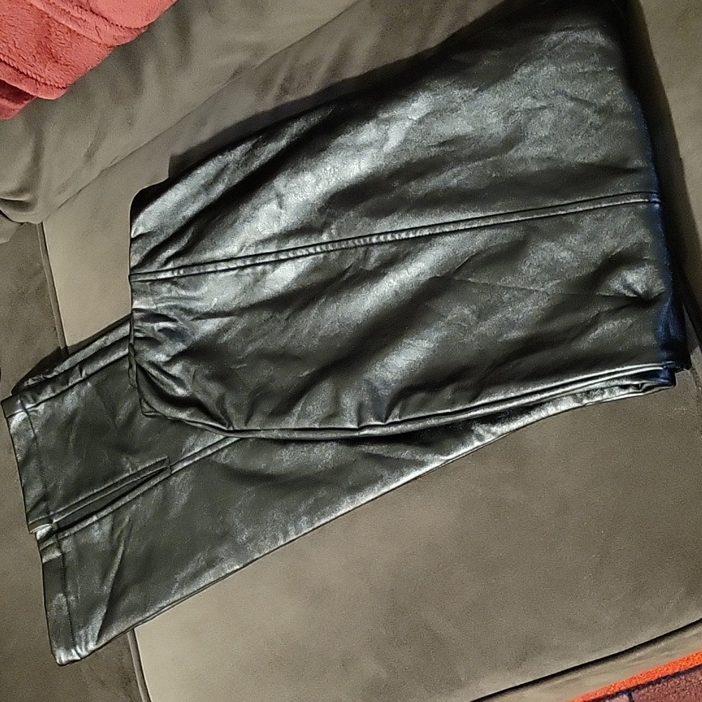 NWT Vegan Leather Pants